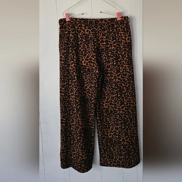 Terra & Sky Leopard Animal Print Pants - Picture 2 of 3